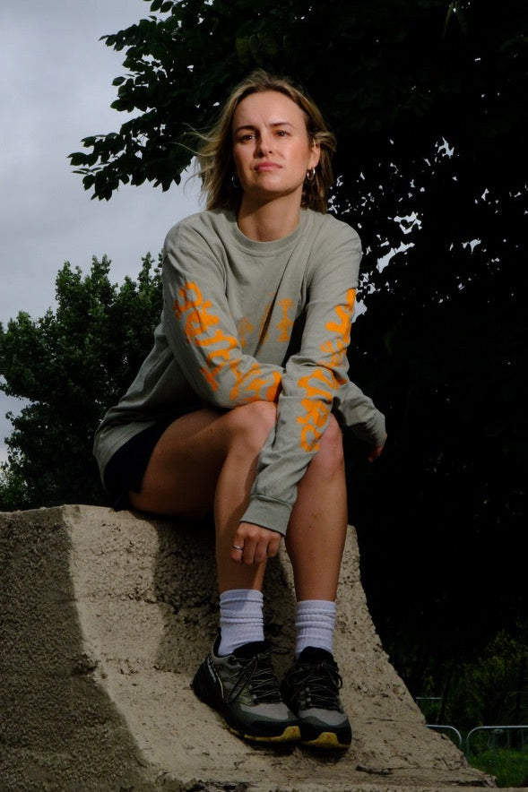 LS Tee in Moss